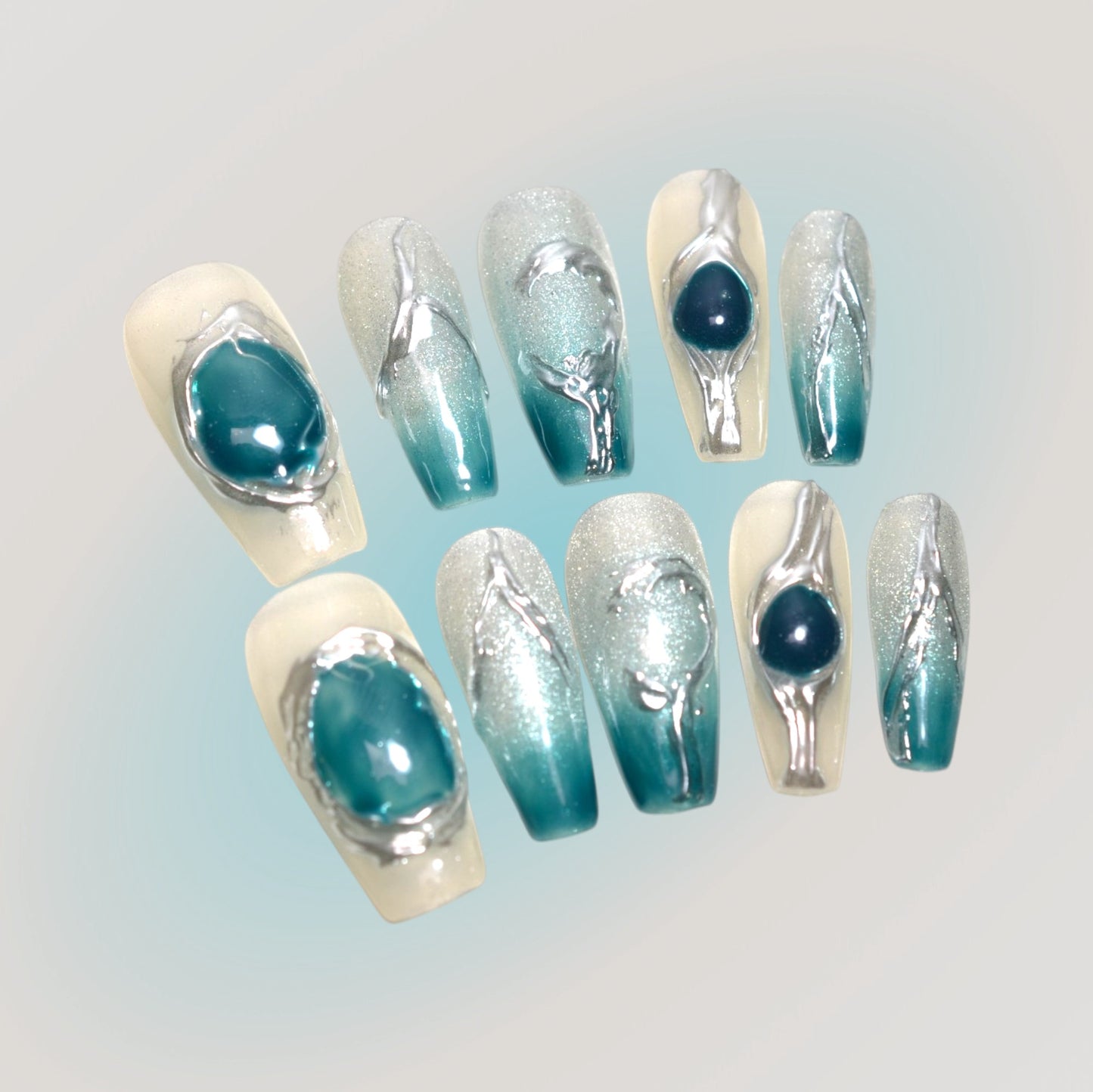Teal Drip