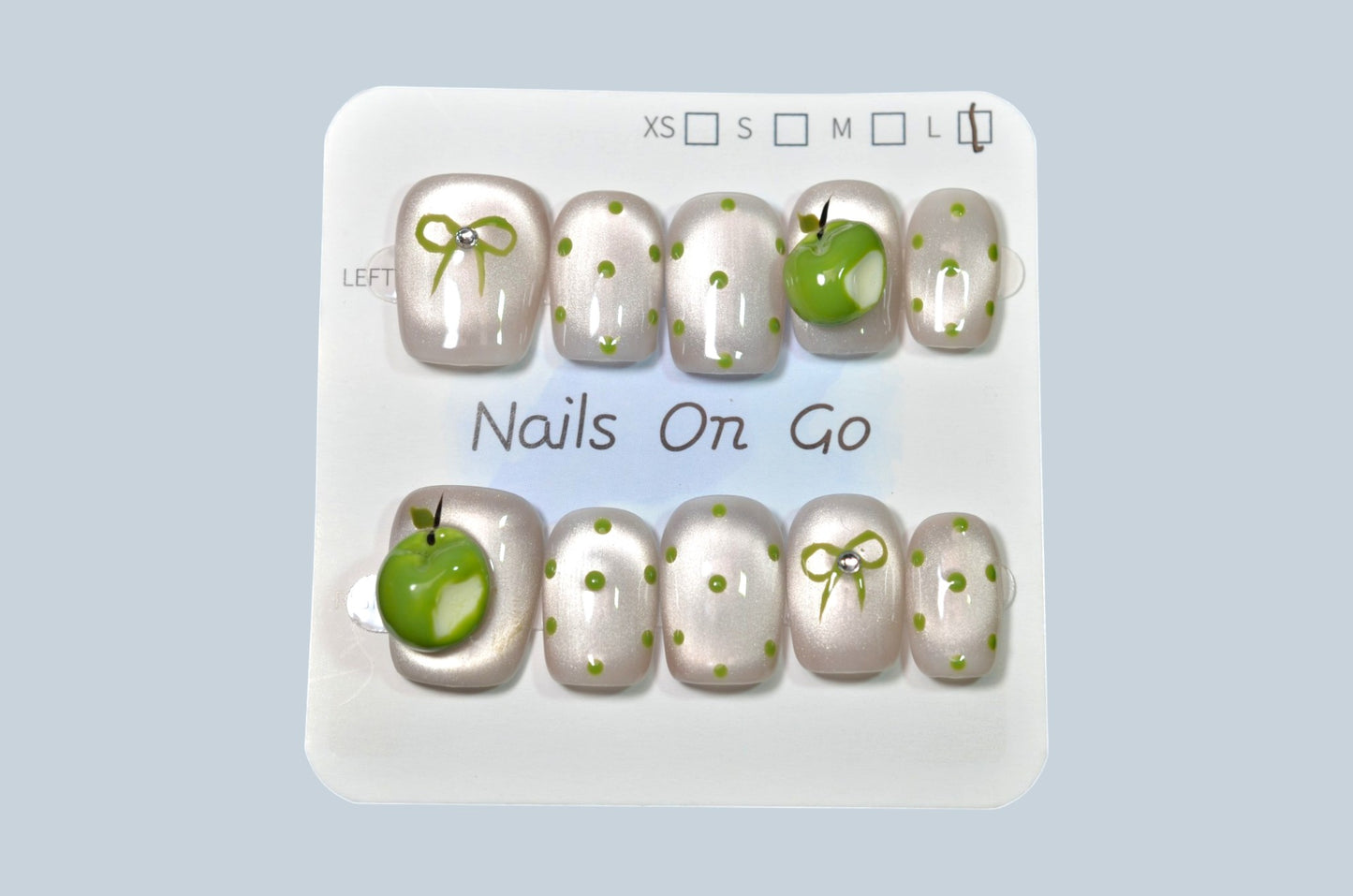 Green Apple Charm
